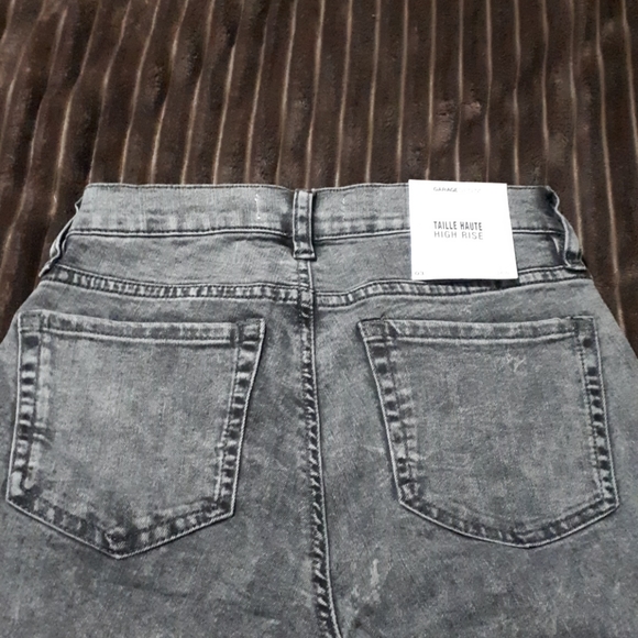 GARAGE S(3) Black Acid High Rise Jeggings (Short) - Picture 6 of 8